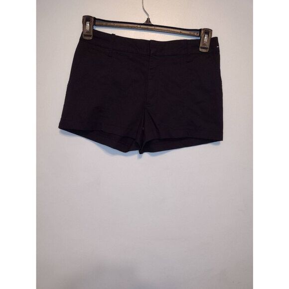 Abercrombie & Fitch Size 26 Black Chino Khaki Short - Picture 1 of 3